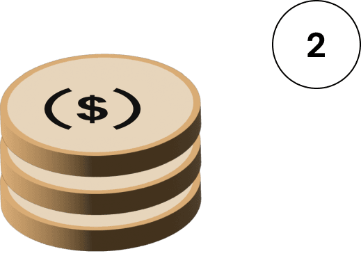 USDC conversion illustration